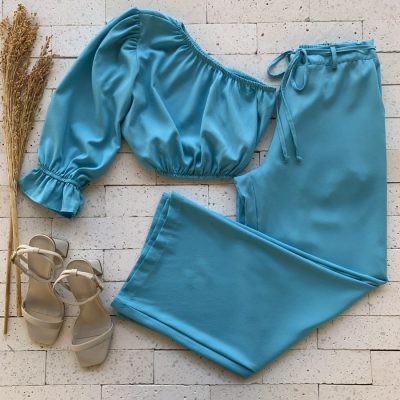CONJUNTO CROPPED UM OMBRO SÓ