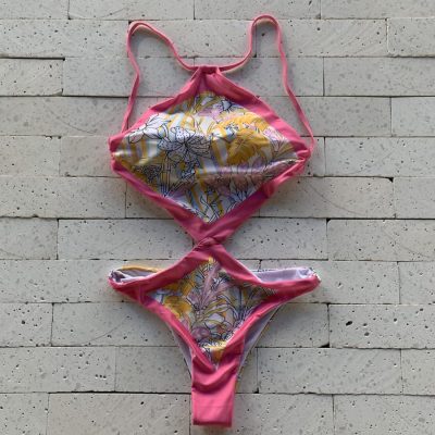 Body Maiô Abertura na Cintura