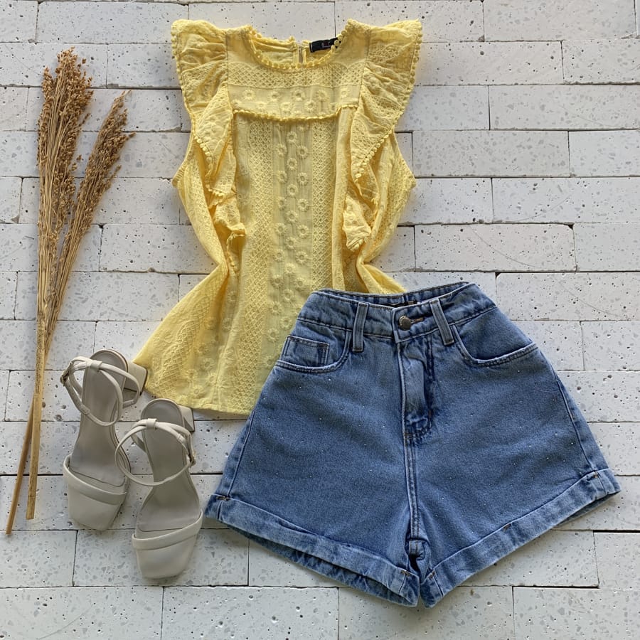 BLUSA BORDADA