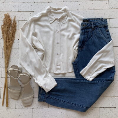 CROPPED CAMISA