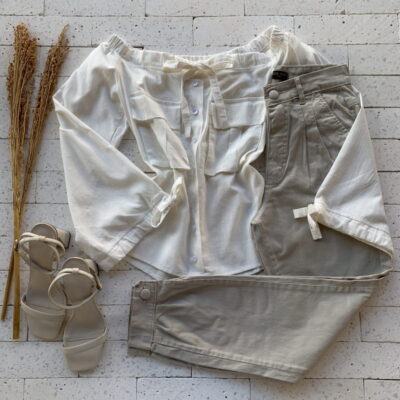 Blusa Ciganinha Tecido Trabalhado Manga Flare Luxo Off