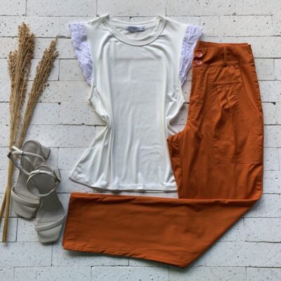 T-Shirt Básic Manga Laise Off