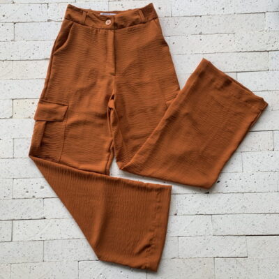 Calça Cargo Air Flow Pantalona Telha