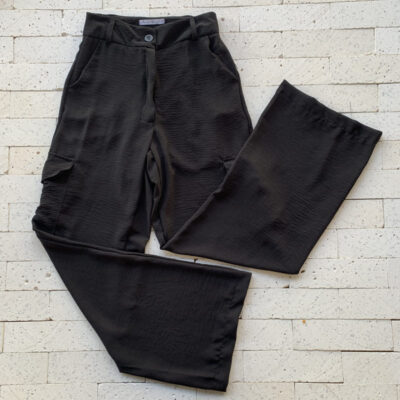 Calça Cargo Air Flow Pantalona Preta