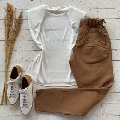 T-SHIRT COM OMBREIRA