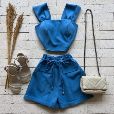 CONJUNTO CROPPED ALÇA LARGA