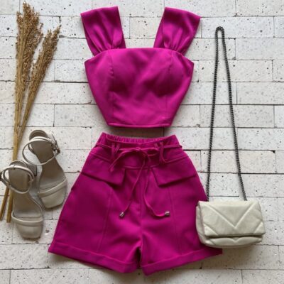 CONJUNTO CROPPED ALÇA LARGA