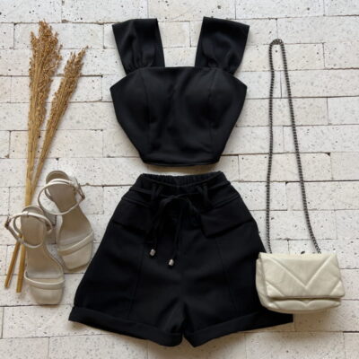CONJUNTO CROPPED ALÇA LARGA