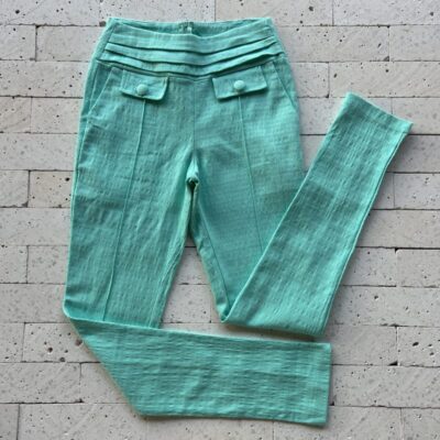 CALÇA LINHO COM VINCO