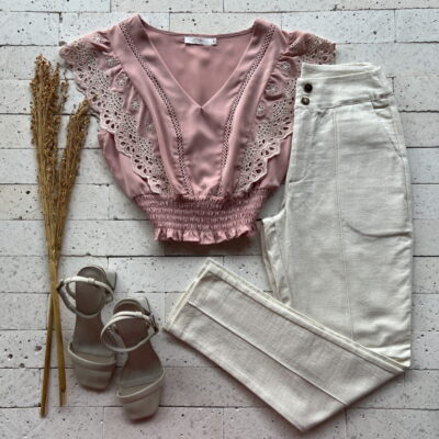 CROPPED CINTURA LASTEX