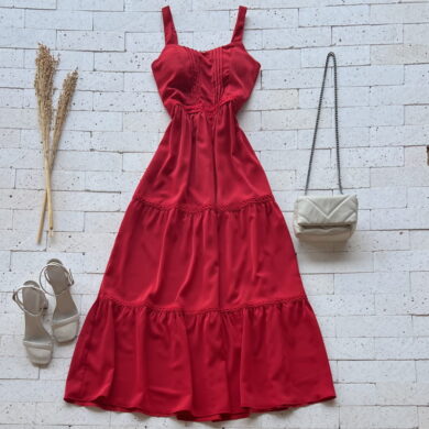 VESTIDO LONGUETE