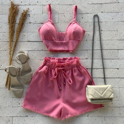 CONJUNTO CROPPED COM GRIPIER