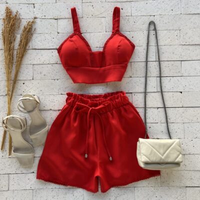 CONJUNTO CROPPED COM GRIPIER