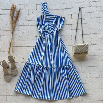 VESTIDO LISTRADO