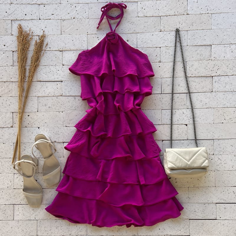 VESTIDO BABADOS VESTIDO BABADOS