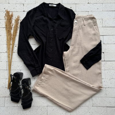 CAMISA TECIDO DETALHADO