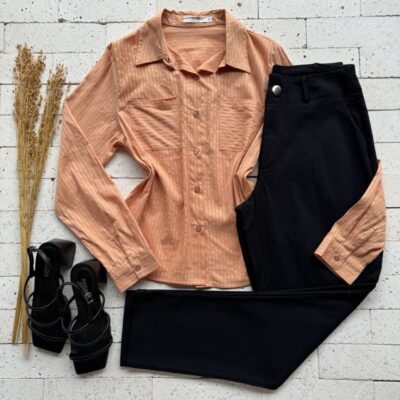 CAMISA TECIDO DETALHADO