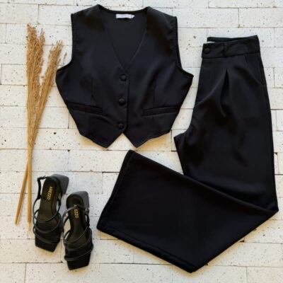 CONJUNTO COLETE E CALÇA