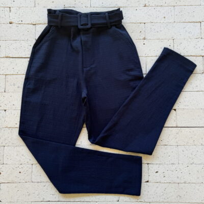 CALÇA LINHO TRABALHADO