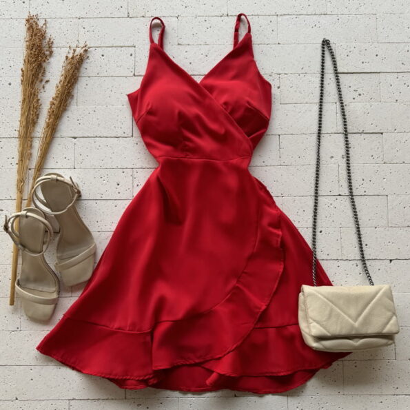 VESTIDO MINI ENVELOPE