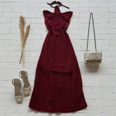 VESTIDO MIDI TRICO