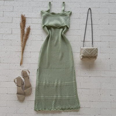 VESTIDO TRICO MIDI