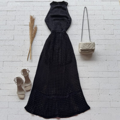 VESTIDO TRICO LONGUETE