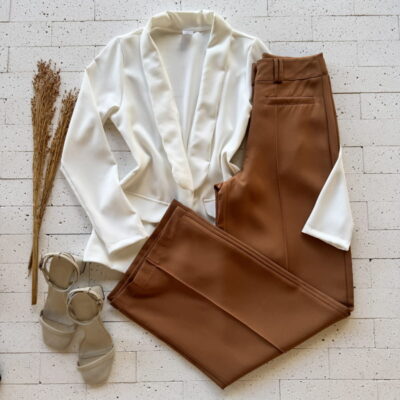 BLAZER ALFAIATARIA ABERTO BÁSIC OFF