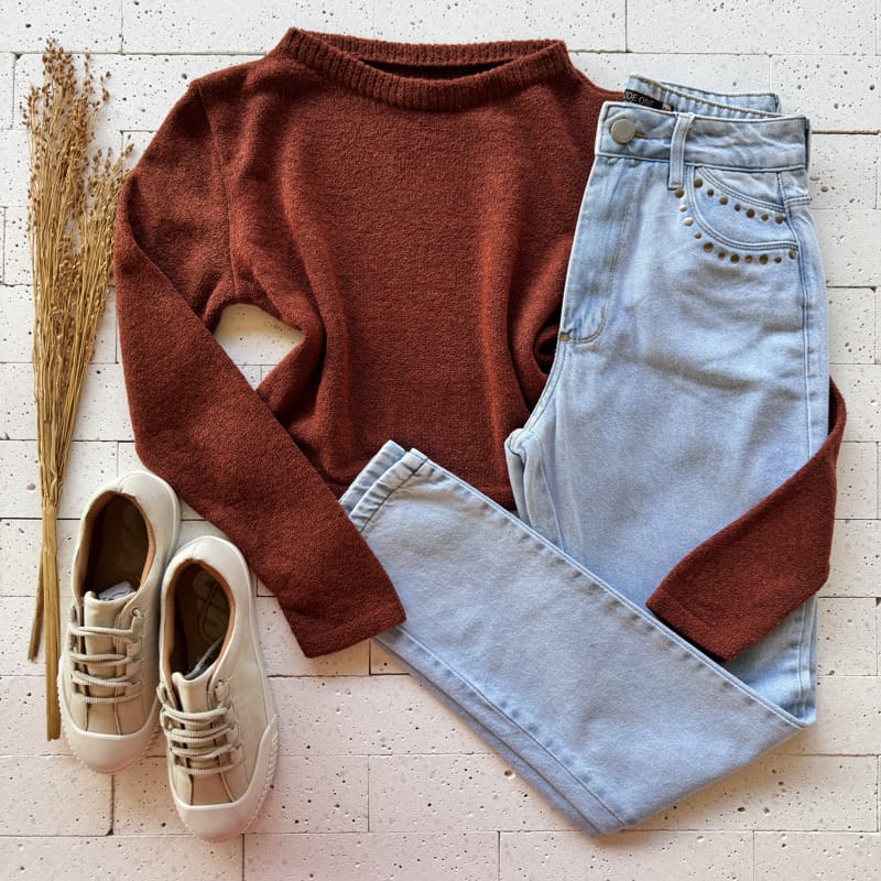 CROPPED TRICO MOUSSE CROPPED TRICO MOUSSE