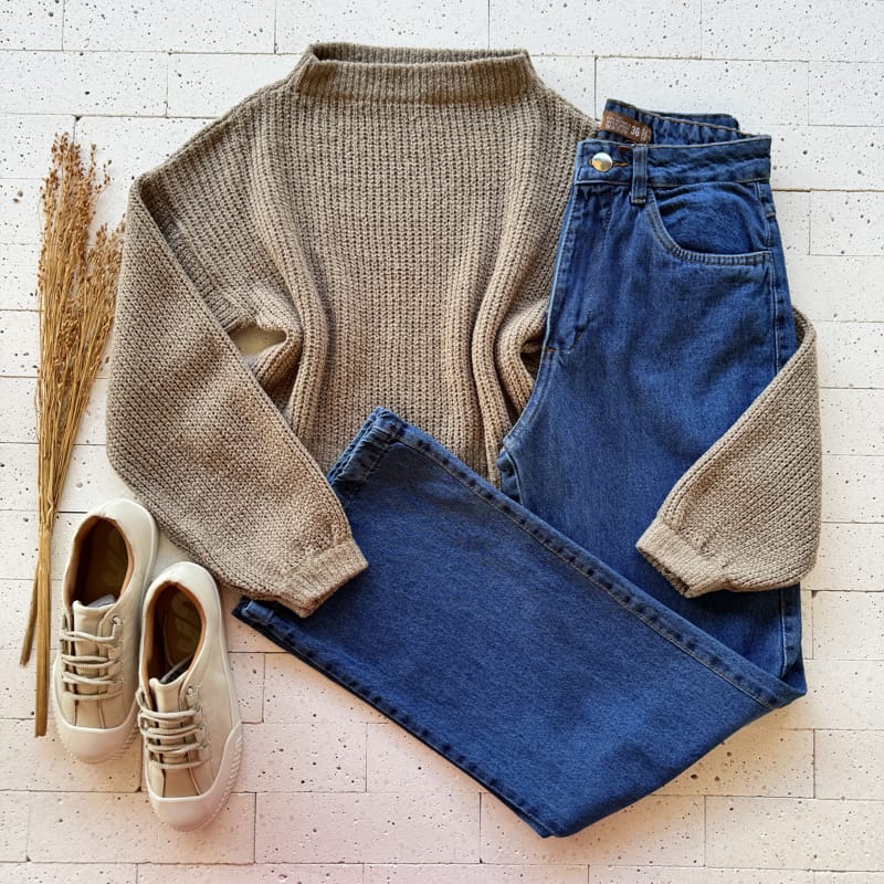 CROPPED TRICO MOUSSE CROPPED TRICO MOUSSE