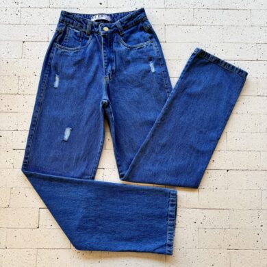 CALÇA WIDE LEG JEANS