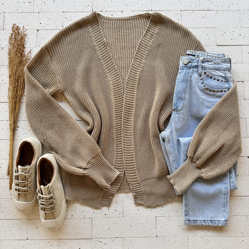 CARDIGAN TRICO ALONGADO CARDIGAN TRICO ALONGADO
