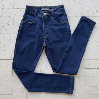 Dondoca_com_br Calca Jeans Skinny Com Lycra Escura