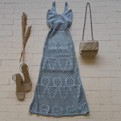 VESTIDO TRICO LONGUETE