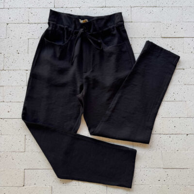 Dondoca_com_br Calca Slim Marrant Detalhe Cordao Embutido Preto