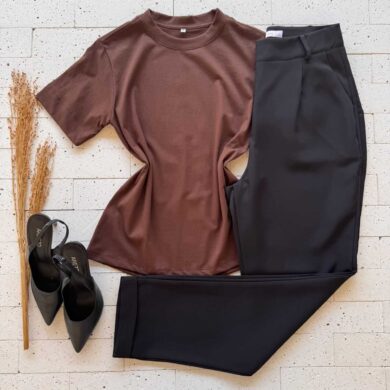 Dondoca_com_br T Shirt Basica Premium Cafe