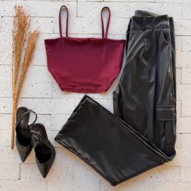 Dondoca_com_br Top De Alcinha Premium Vinho