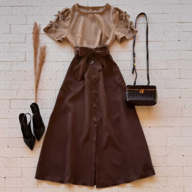 Dondoca_com_br Blusa Detalhe Lacinhos Na Manga Nude