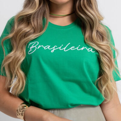 Dondoca_com_br Camiseta Feminina Do Brasil Estampa Minimalista Bege Copia