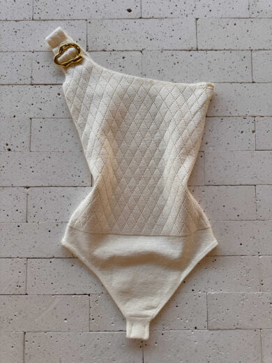 Dondoca_com_br Body Modal Um Ombro So Detalhe Fivela Off